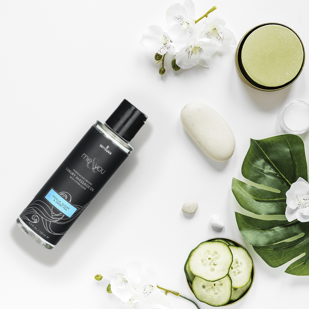 MASSAGE OIL 4.2OZ (VANILLA, SUGAR)