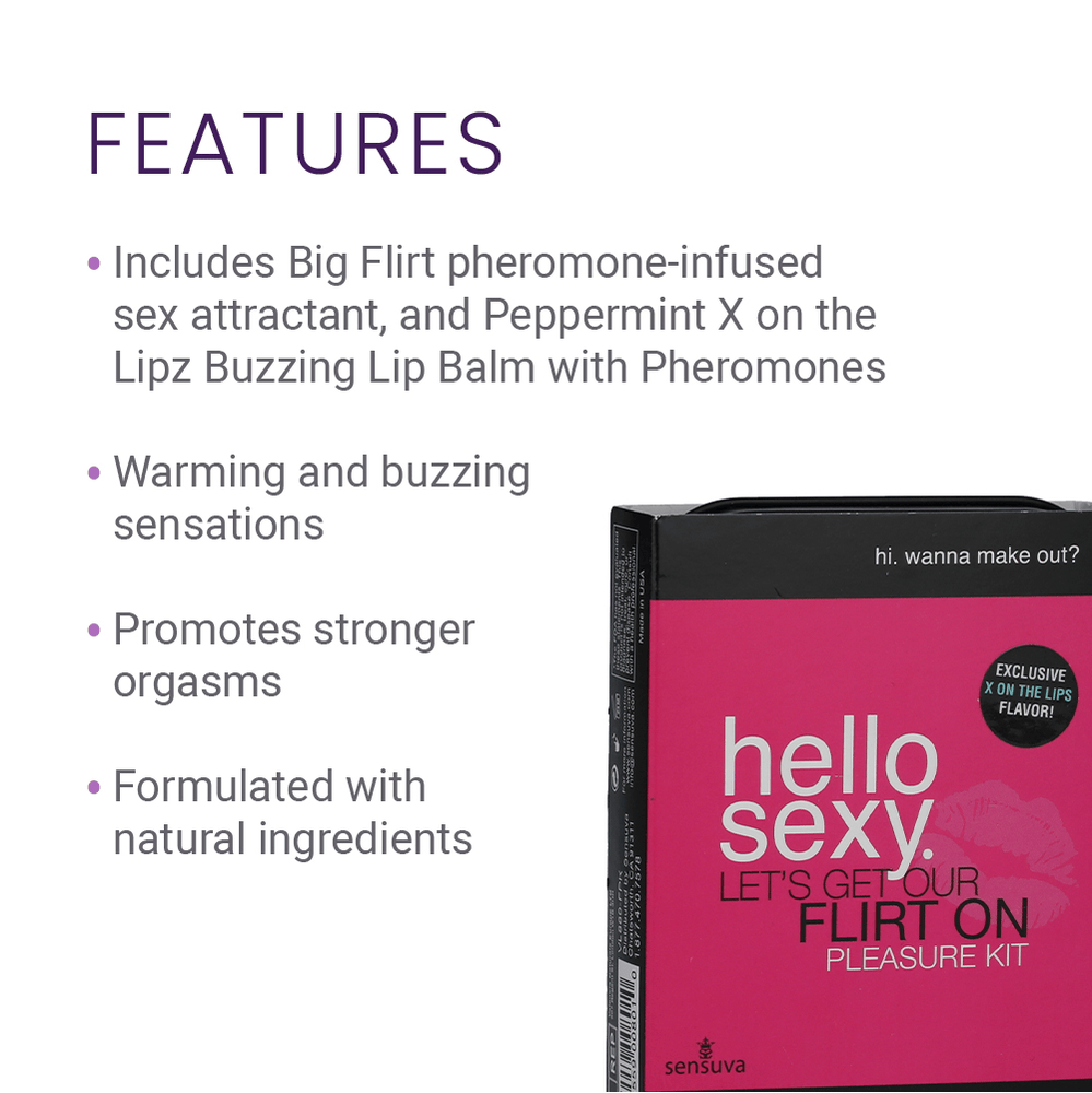 HELLO SEXY LET'S GET OUR FLIRT ON PLEASURE KIT