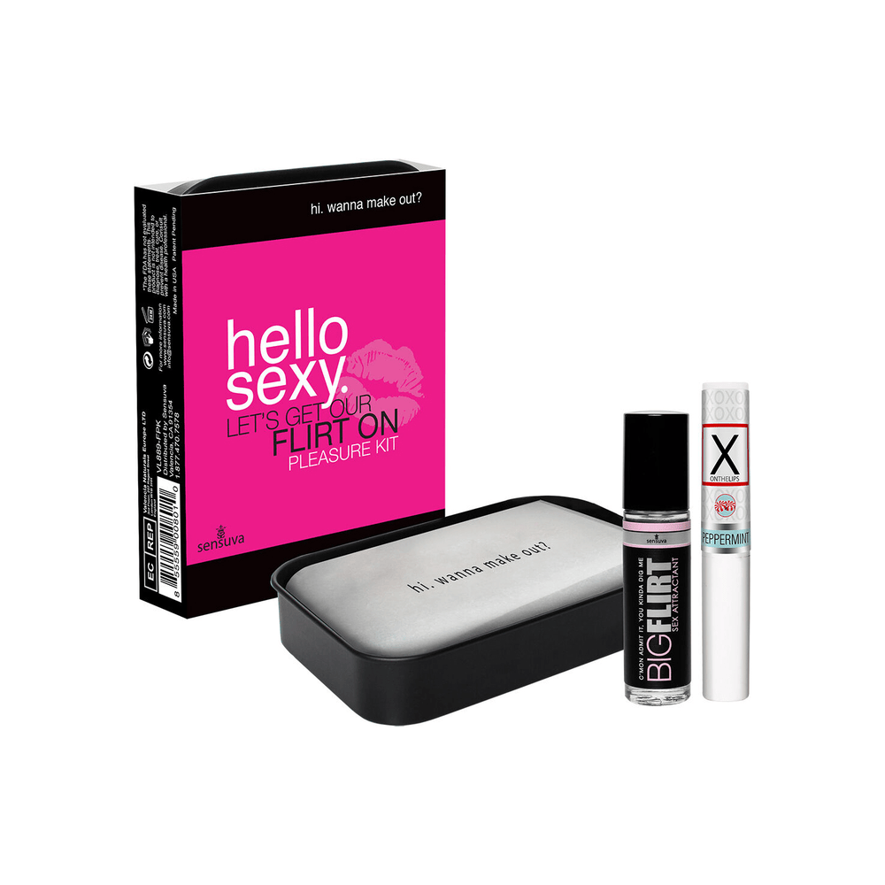 HELLO SEXY LET'S GET OUR FLIRT ON PLEASURE KIT