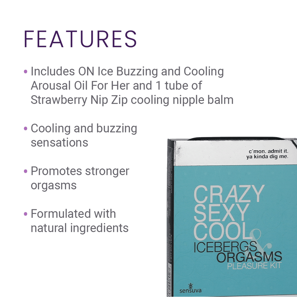 CRAZY SEXY COOL ICEBURGS & ORGASMS PLEASURE KIT