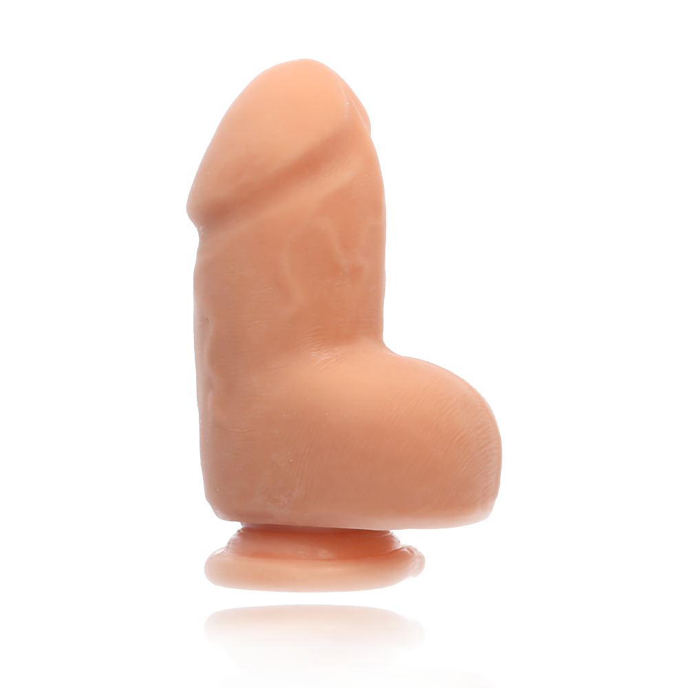 6" COCK W/ BALLS - VANILLA