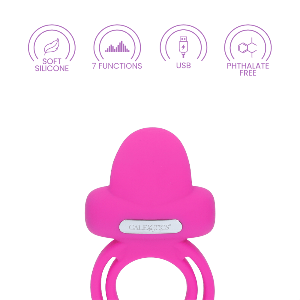 Couples Enhancers Dual Clit Flicker Enhancer