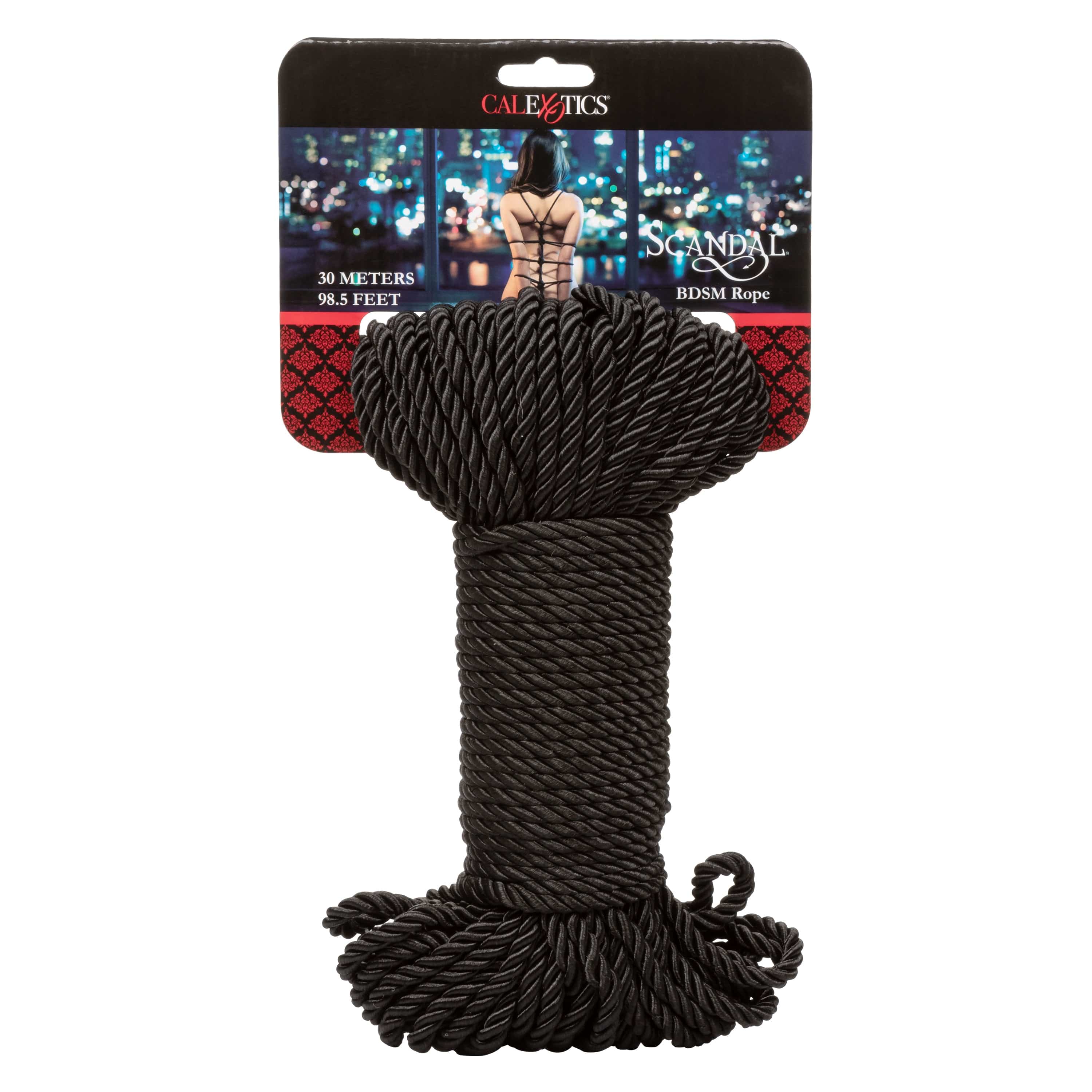 BDSM ROPE 30M - BLACK