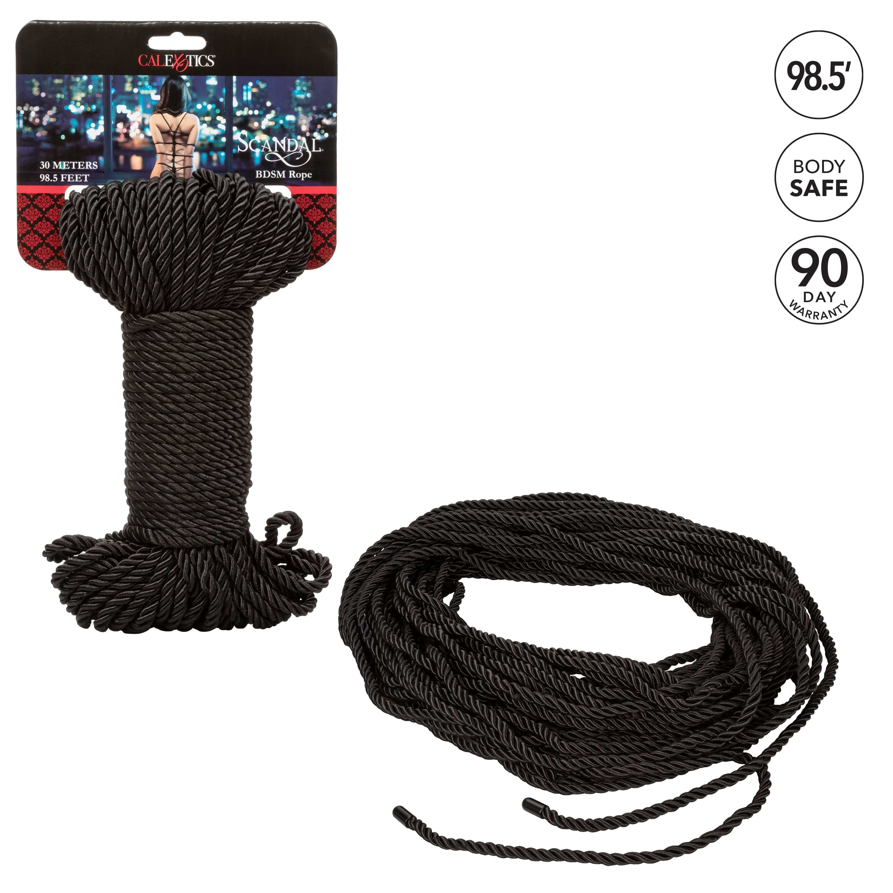 BDSM ROPE 30M - BLACK