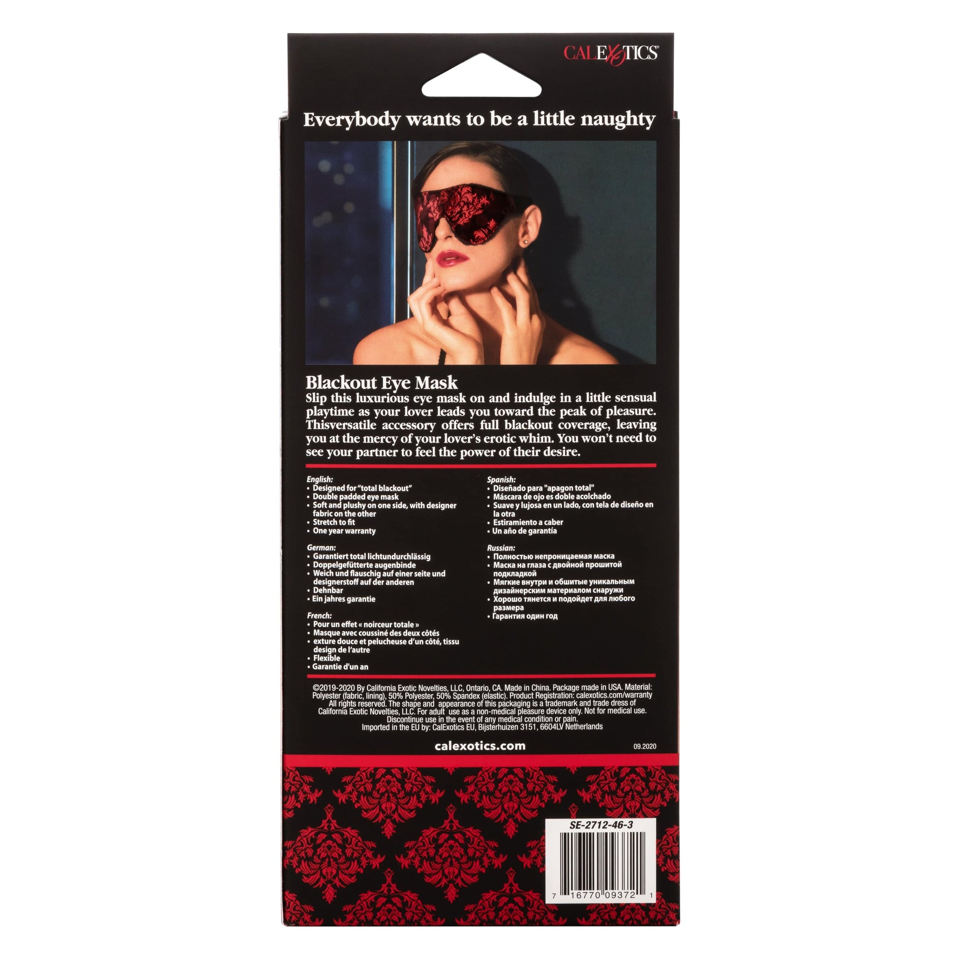 BLACKOUT EYE MASK