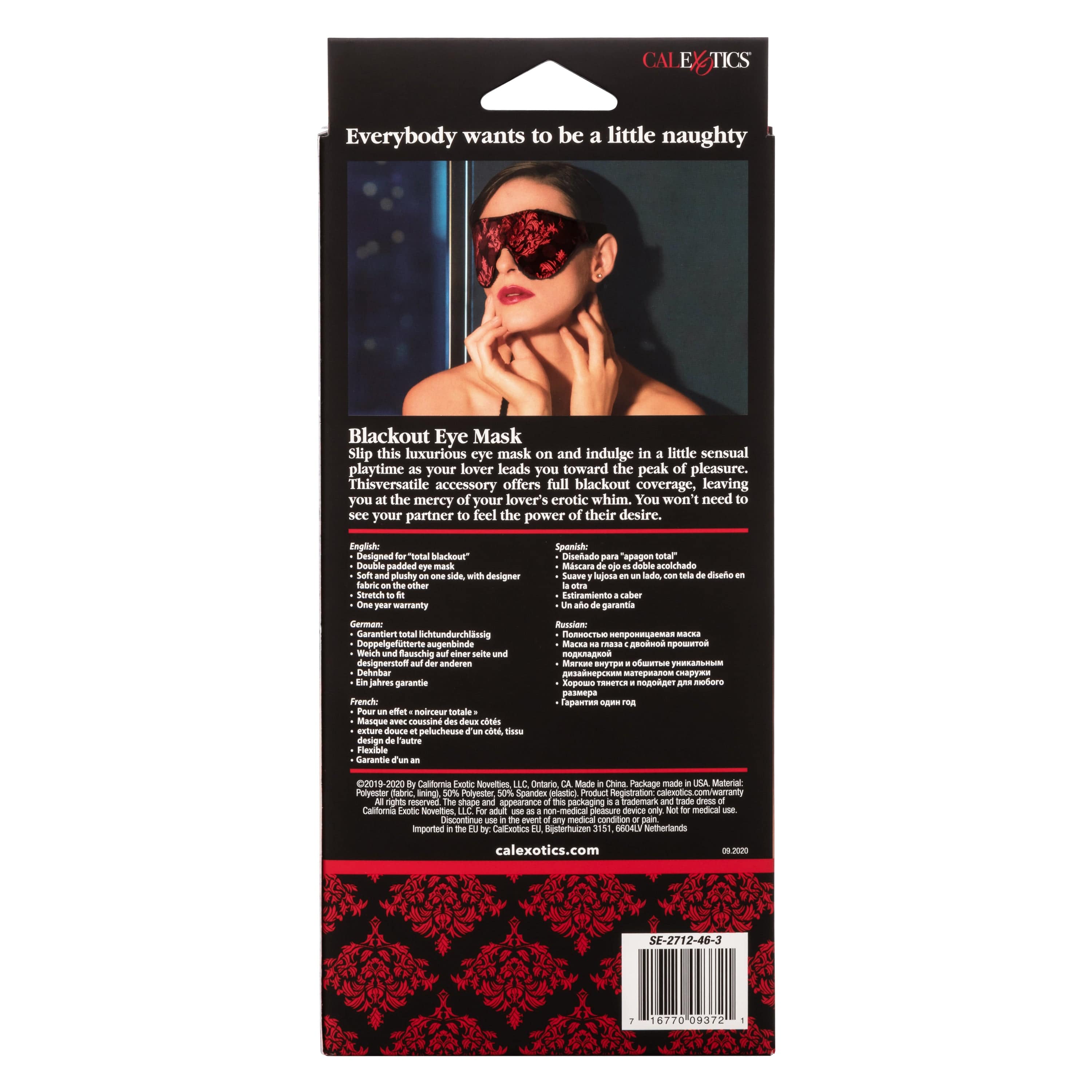 BLACKOUT EYE MASK