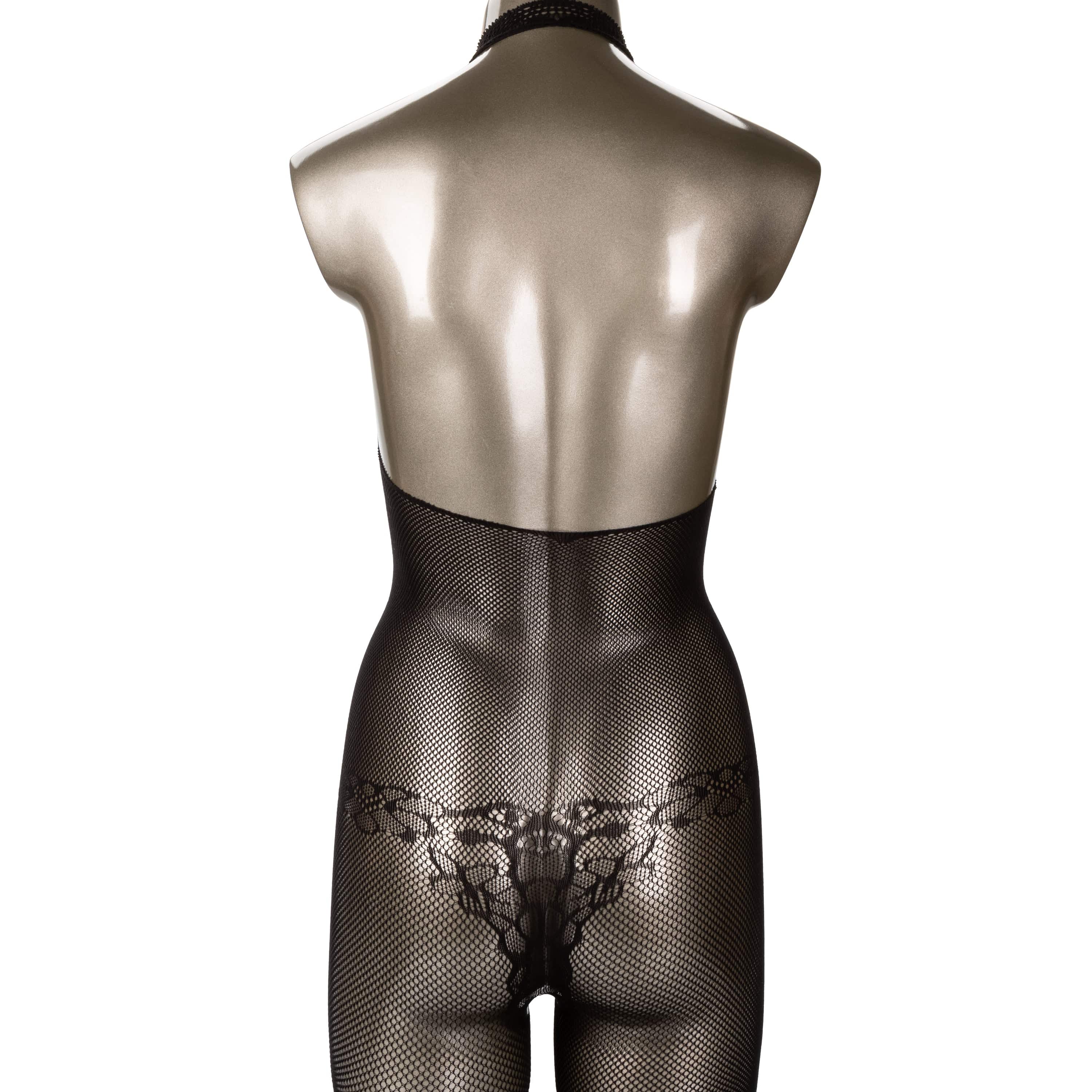 HALTER LACE BODY SUIT