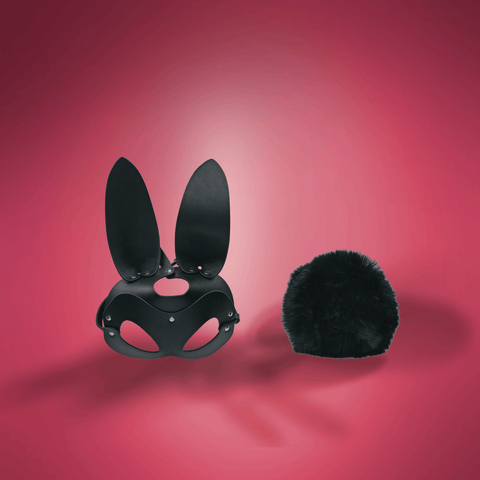 BUNNY MASK AND PLUG SET