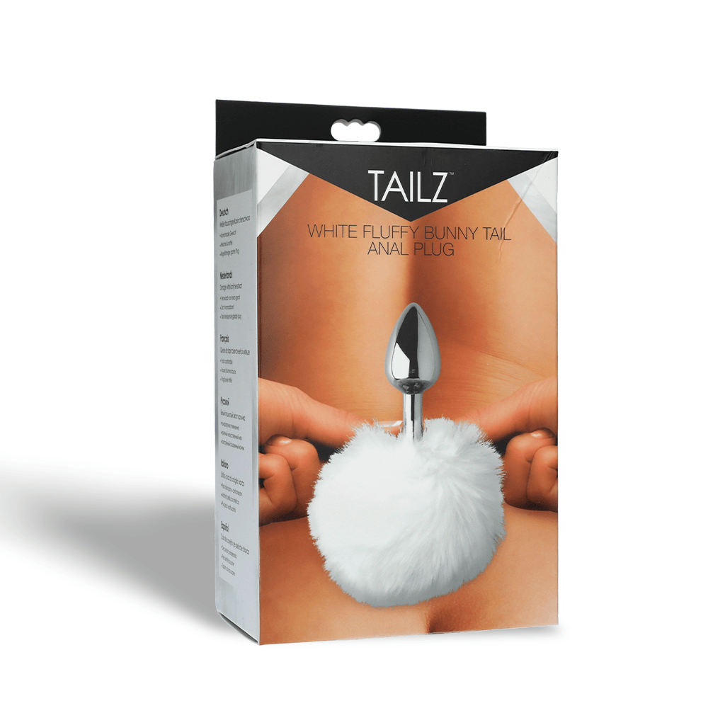 FLUFFY BUNNY TAIL - WHITE