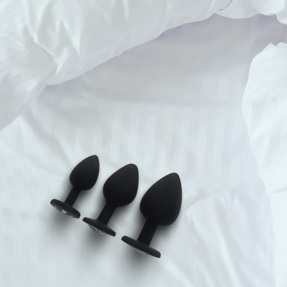 DIRTY WORDS SILICONE ANAL PLUG SET