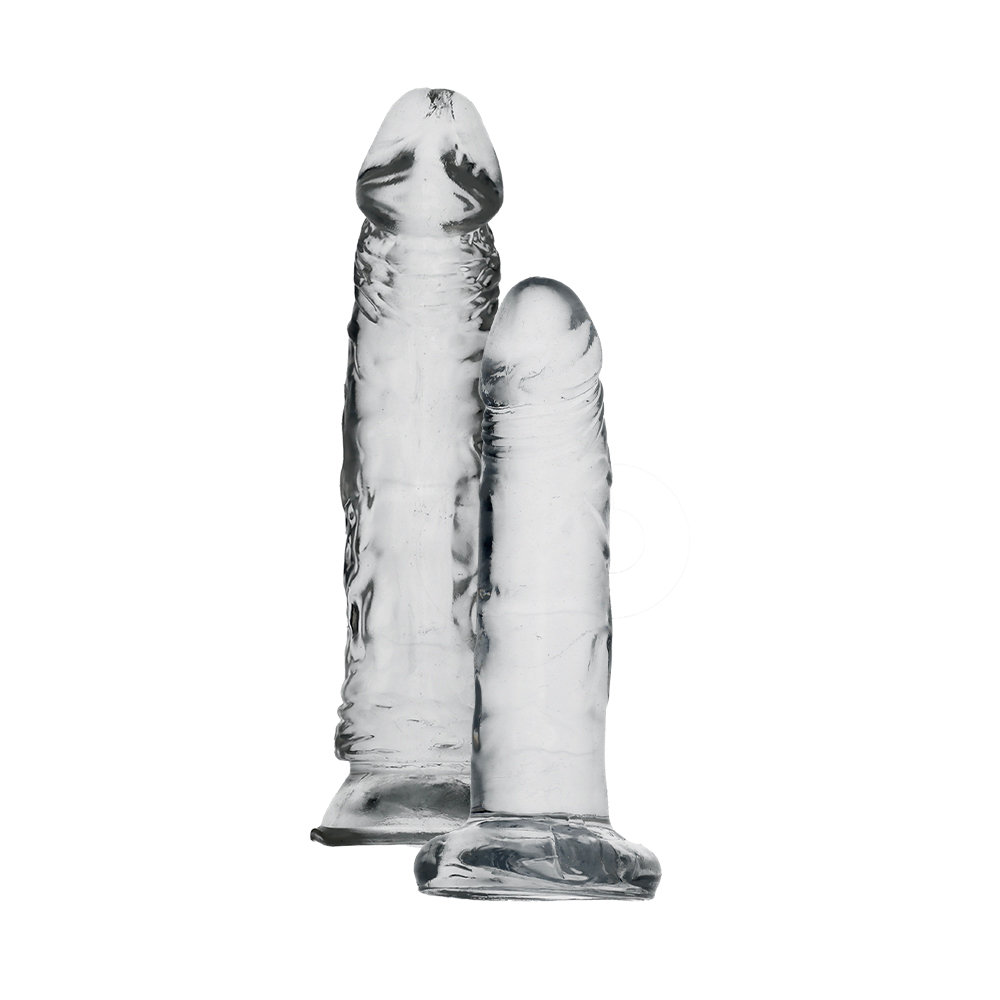 8" COCK - CLEAR