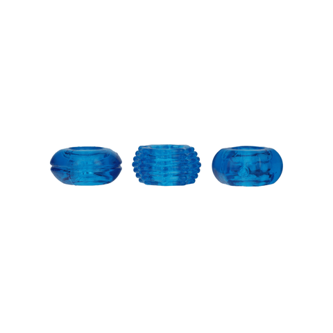 Classix Cockring Set - Blue