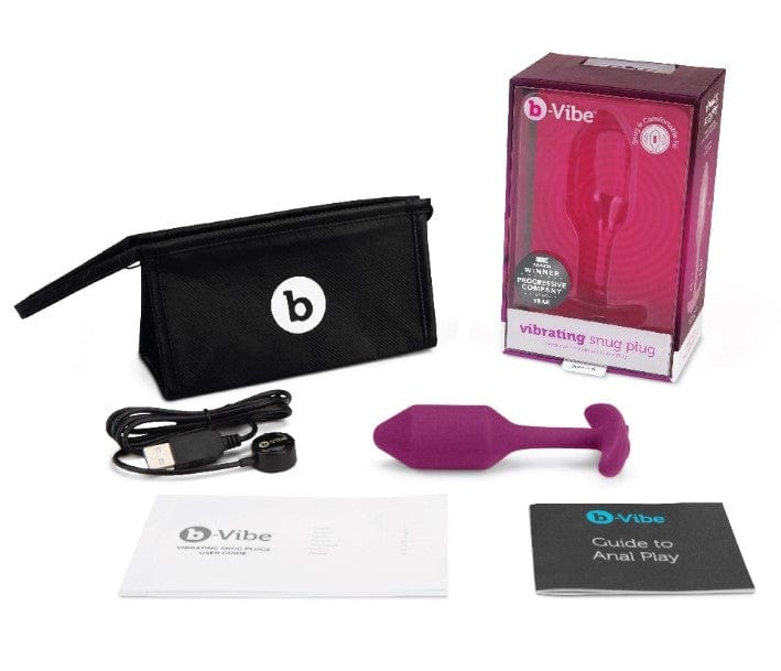 VIBRATING SNUG PLUG 2 - ROSE