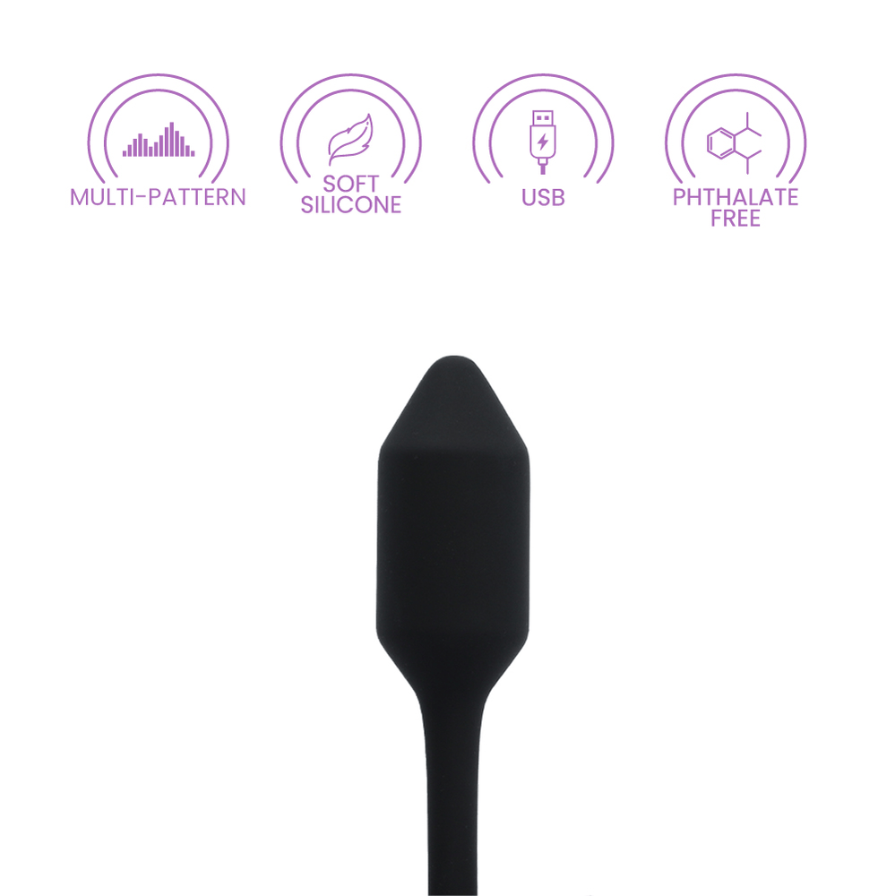 VIBRATING SNUG PLUG 2 - BLACK