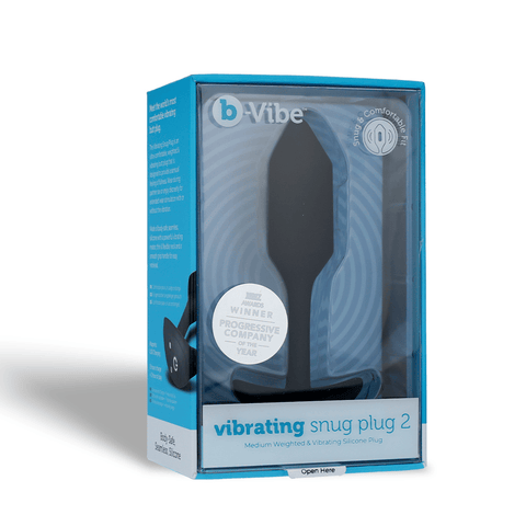 VIBRATING SNUG PLUG 2 - BLACK