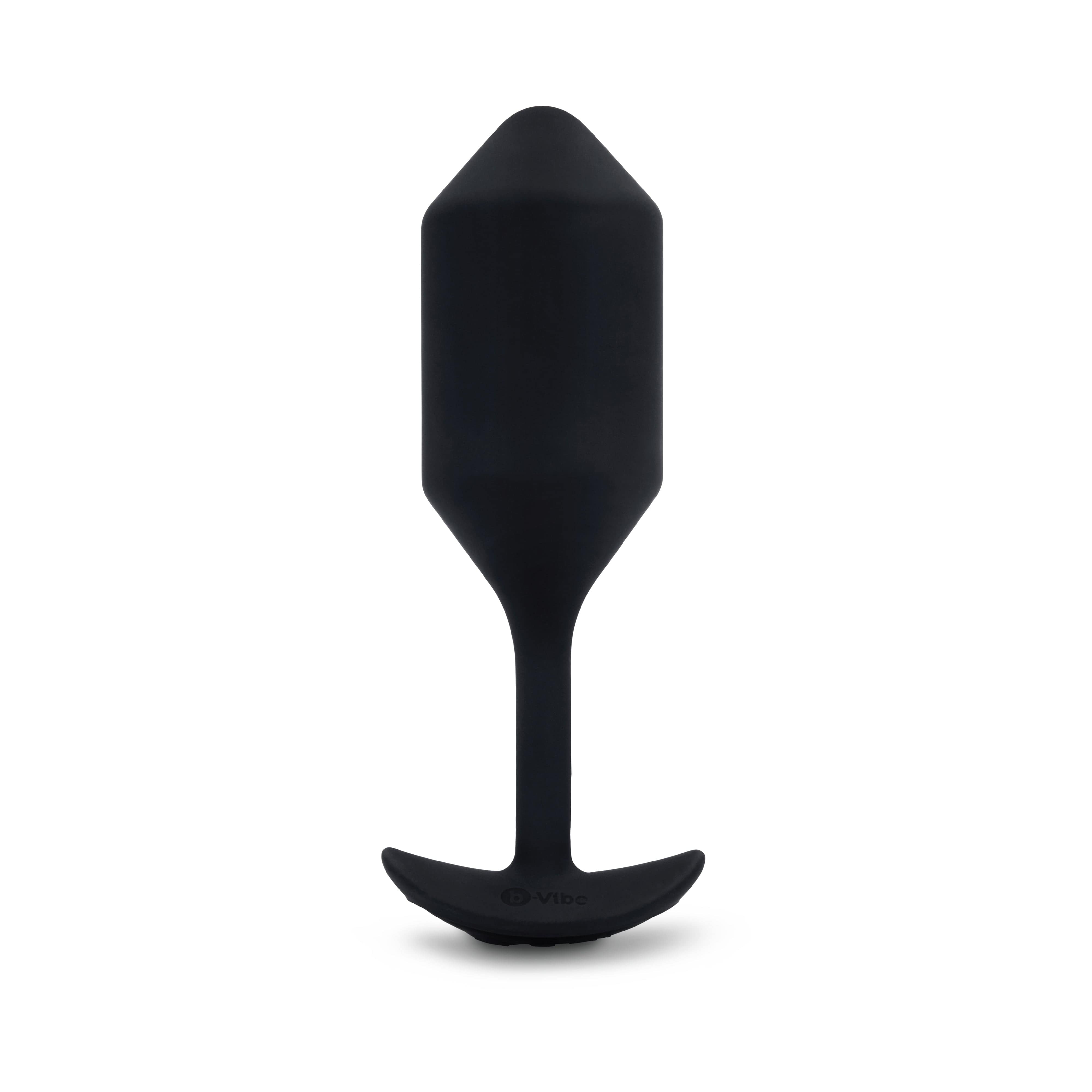 VIBRATING SNUG PLUG XL - BLACK