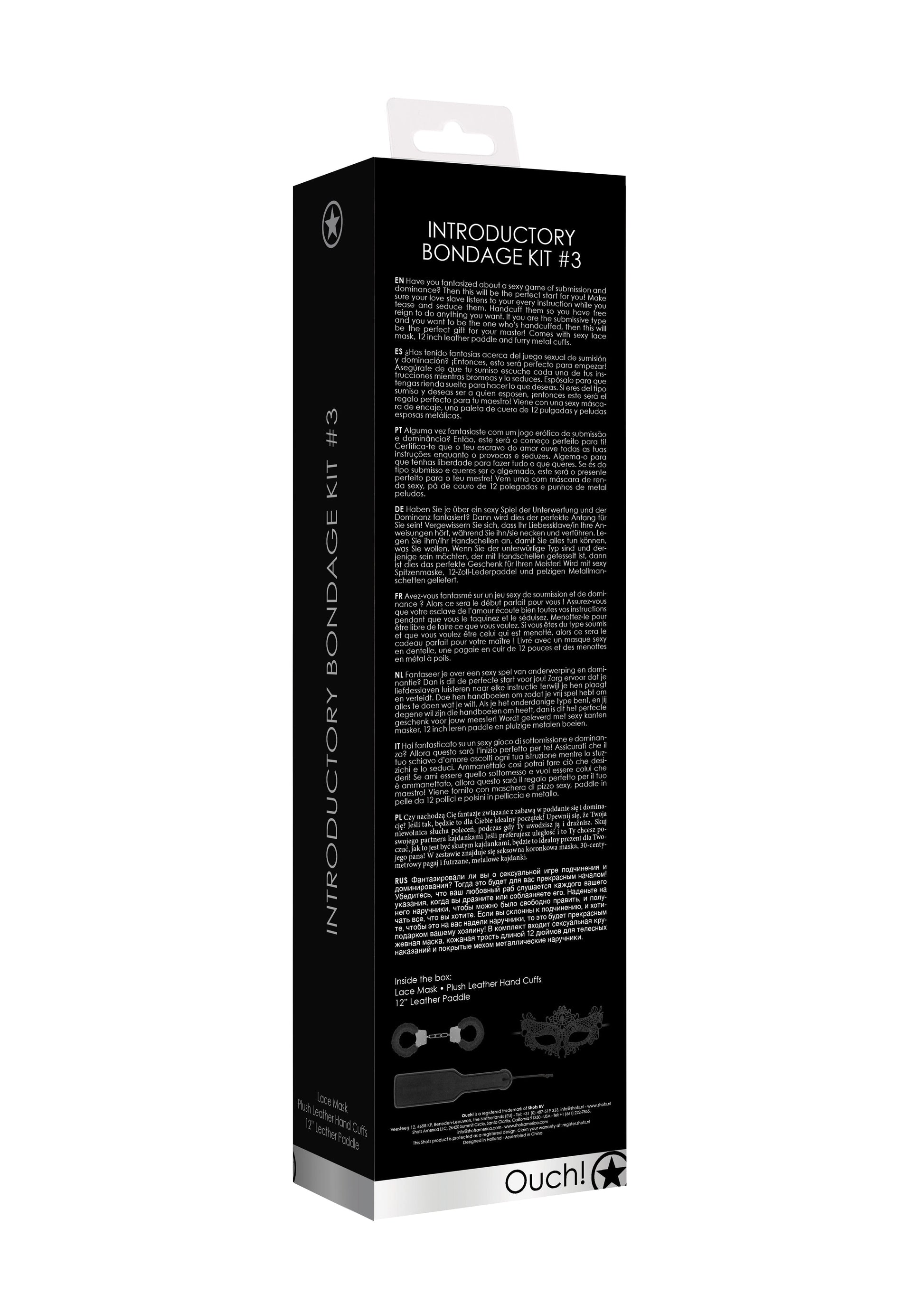 INTRO BOND KIT #3 - BLACK