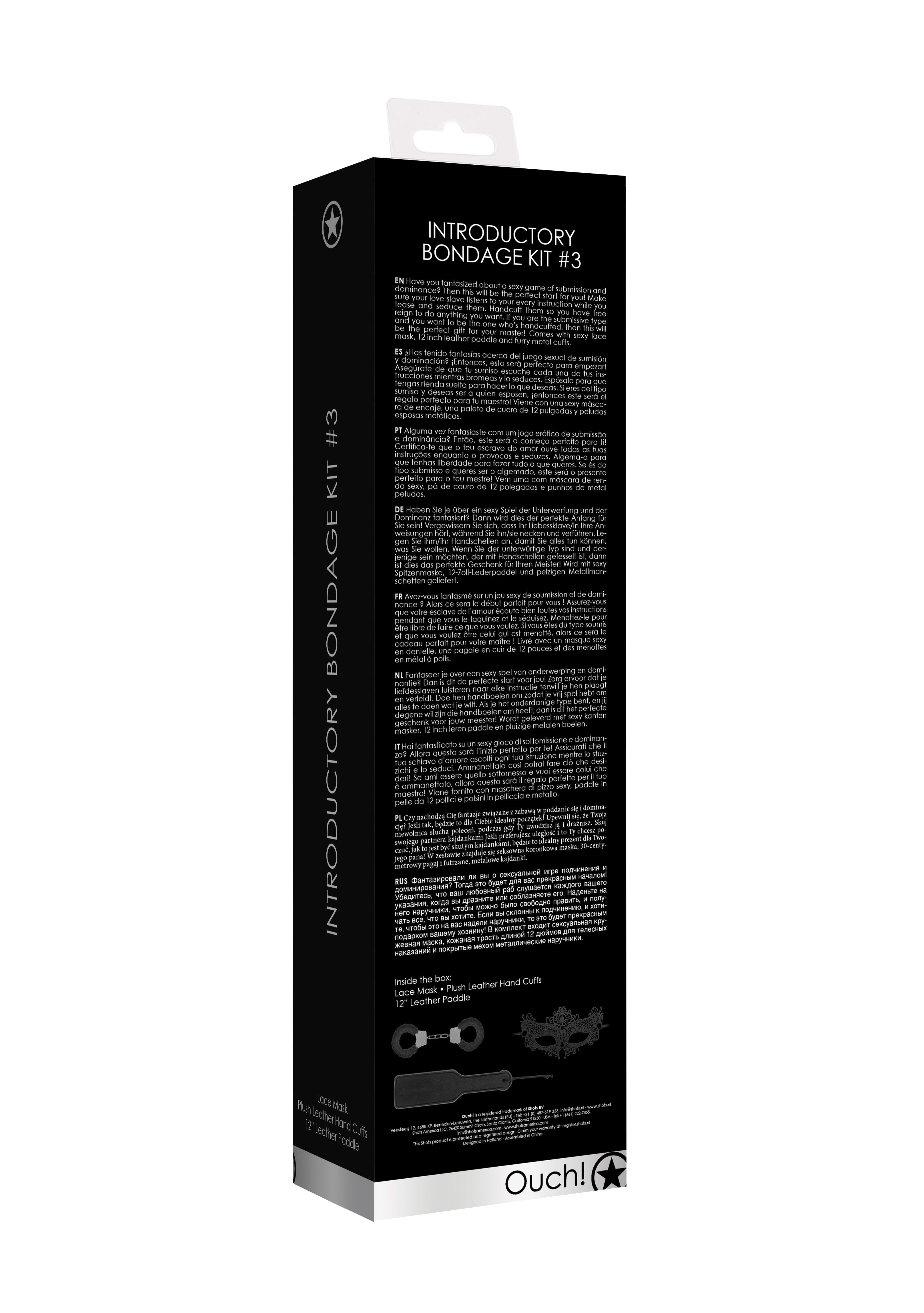 INTRO BOND KIT #3 - BLACK