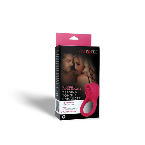 Silicone Rechargeable Teasing Tongue Enhancer