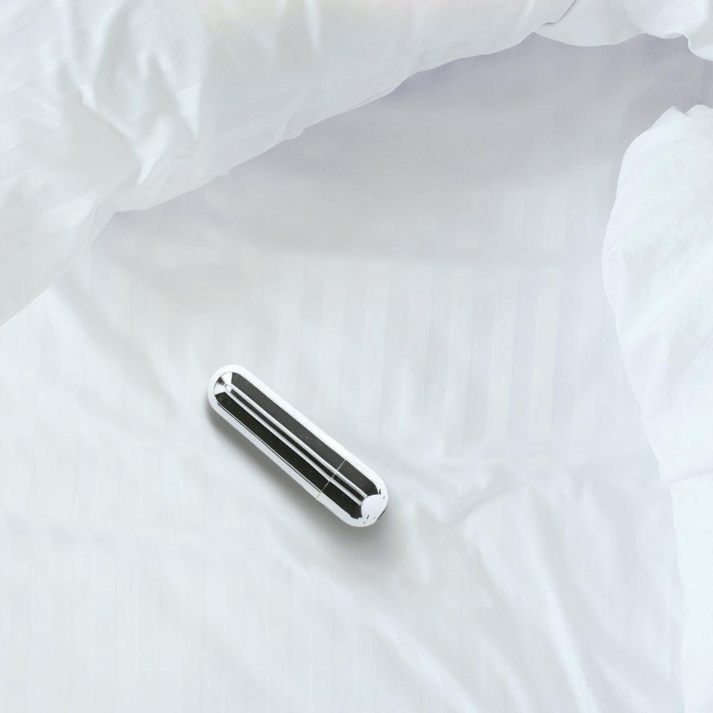 RECHARGEABLE HIDEAWAY BULLET - SILVER