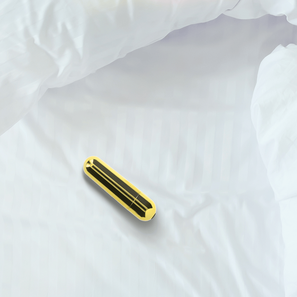 RECHARGEABLE HIDEAWAY BULLET - GOLD