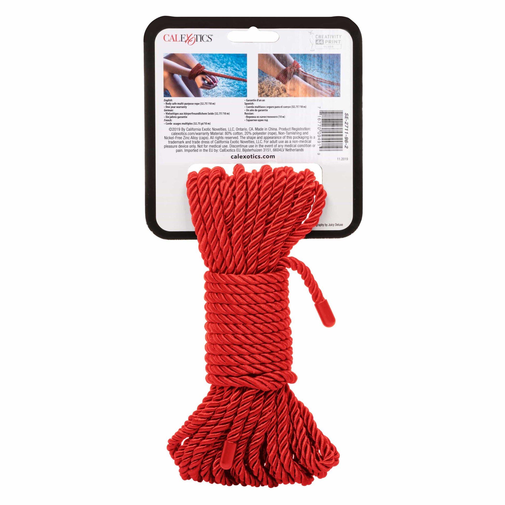 BDSM ROPE 10M - RED