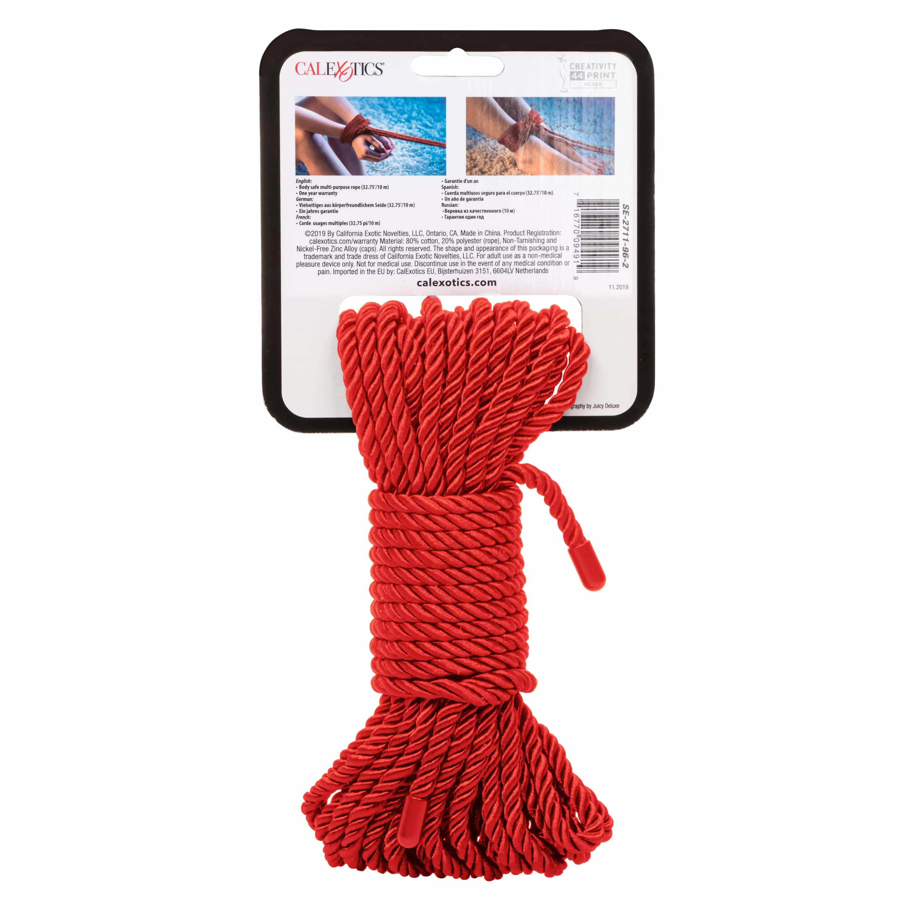 BDSM ROPE 10M - RED