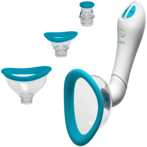 INTIMATE AUTOMATIC RECHARGEABLE PUMP - SKY BLUE