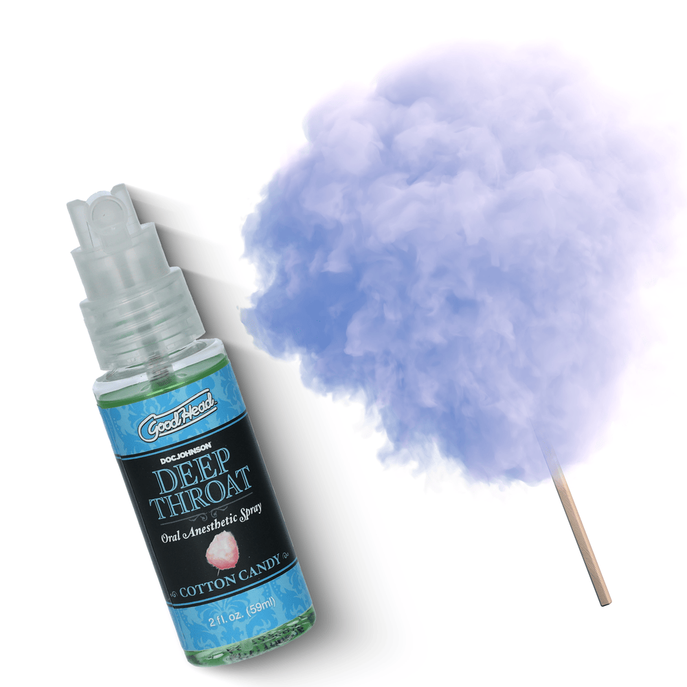 DEEP THROAT SPRAY 2OZ - COTTON CANDY