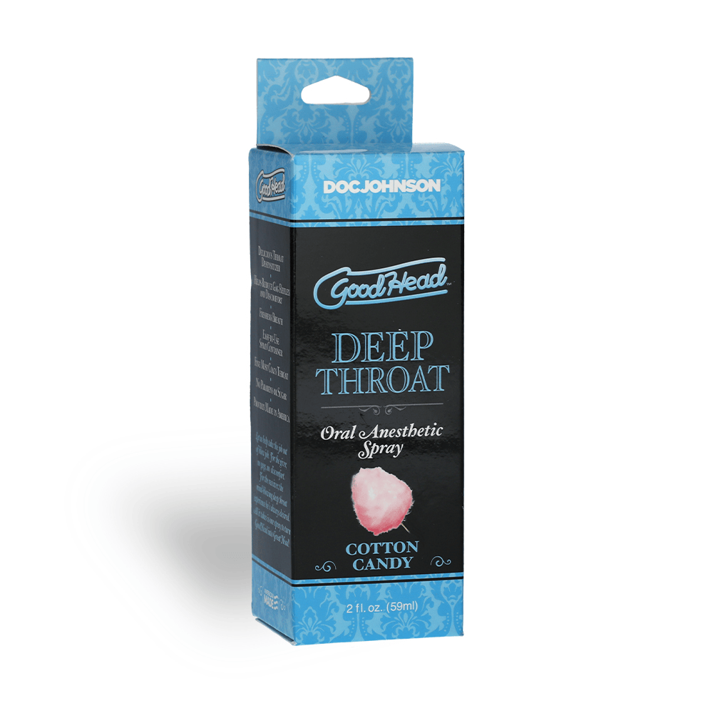 DEEP THROAT SPRAY 2OZ - COTTON CANDY