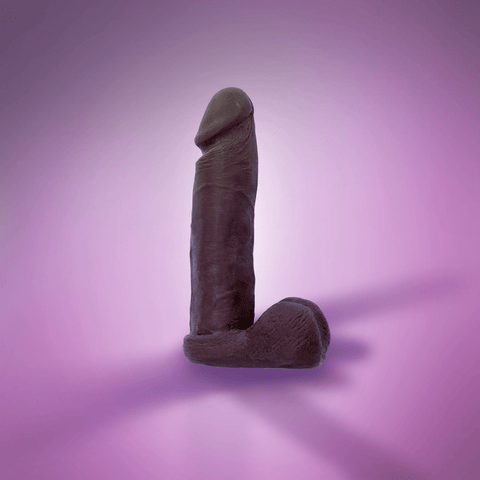 ULTRASKYN 8" COCK - CHOCOLATE