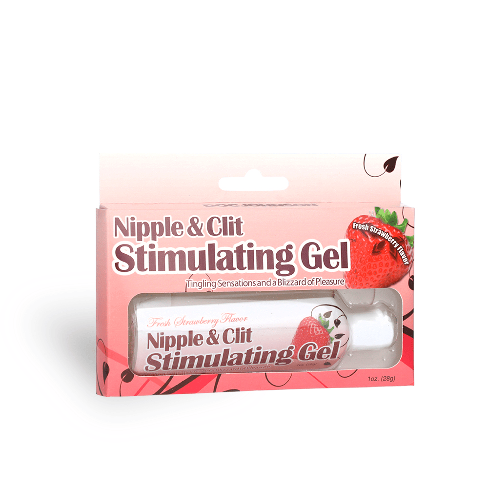 NIPPLE & CLIT STIMULATING GEL 1OZ - FRESH STRAWBERRY