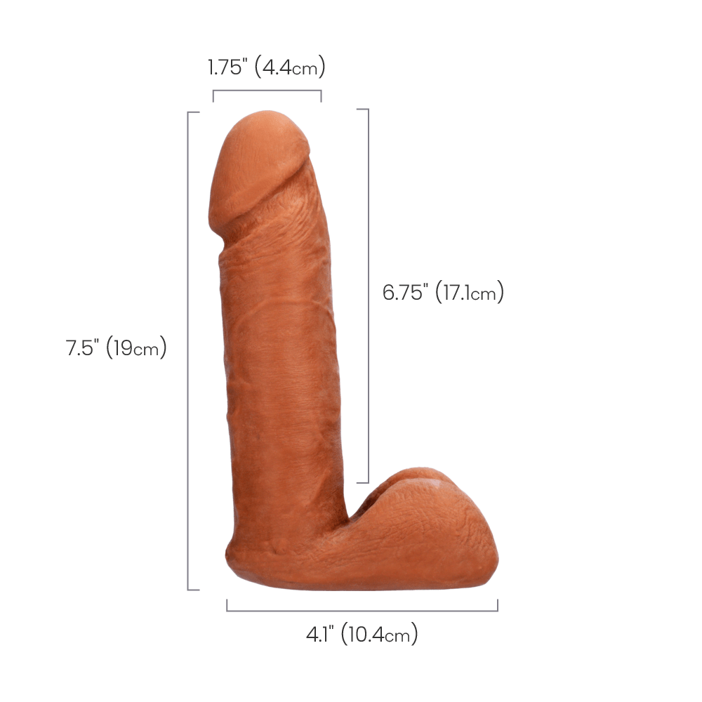 ULTRASKYN COCK 6"  - CARAMEL