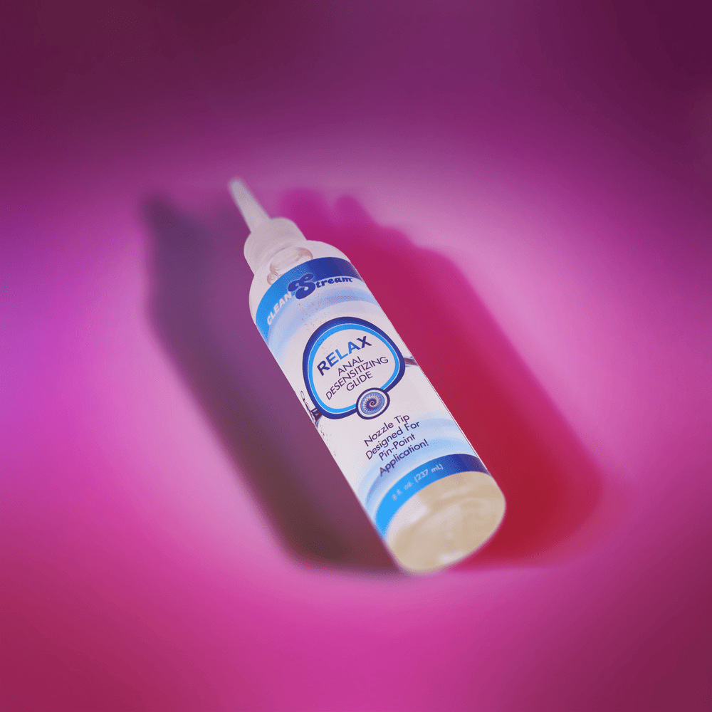 RELAX DESENSITIZING LUBE W/ NOZZLE TIP 8OZ