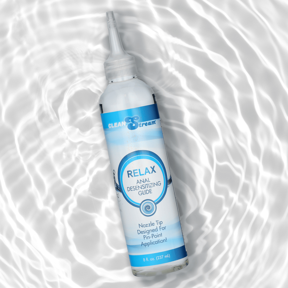 Cleanstream Relax Desensitizing Lube W/ Nozzle Tip 8Oz Amazing Intimate Essentials Cleanstream Relax Desensitizing Lube W/ Nozzle Tip 8Oz Amazing Intimate Essentials