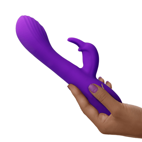 HEATED SILICONE ROTATING "G" RABBIT