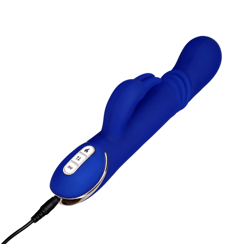 HEATED SILICONE THRUSTING "G" RABBIT