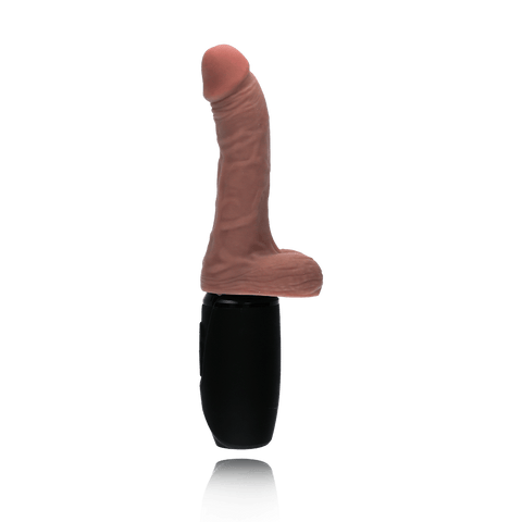 6.5" THRUSTING COCK W/ BALLS