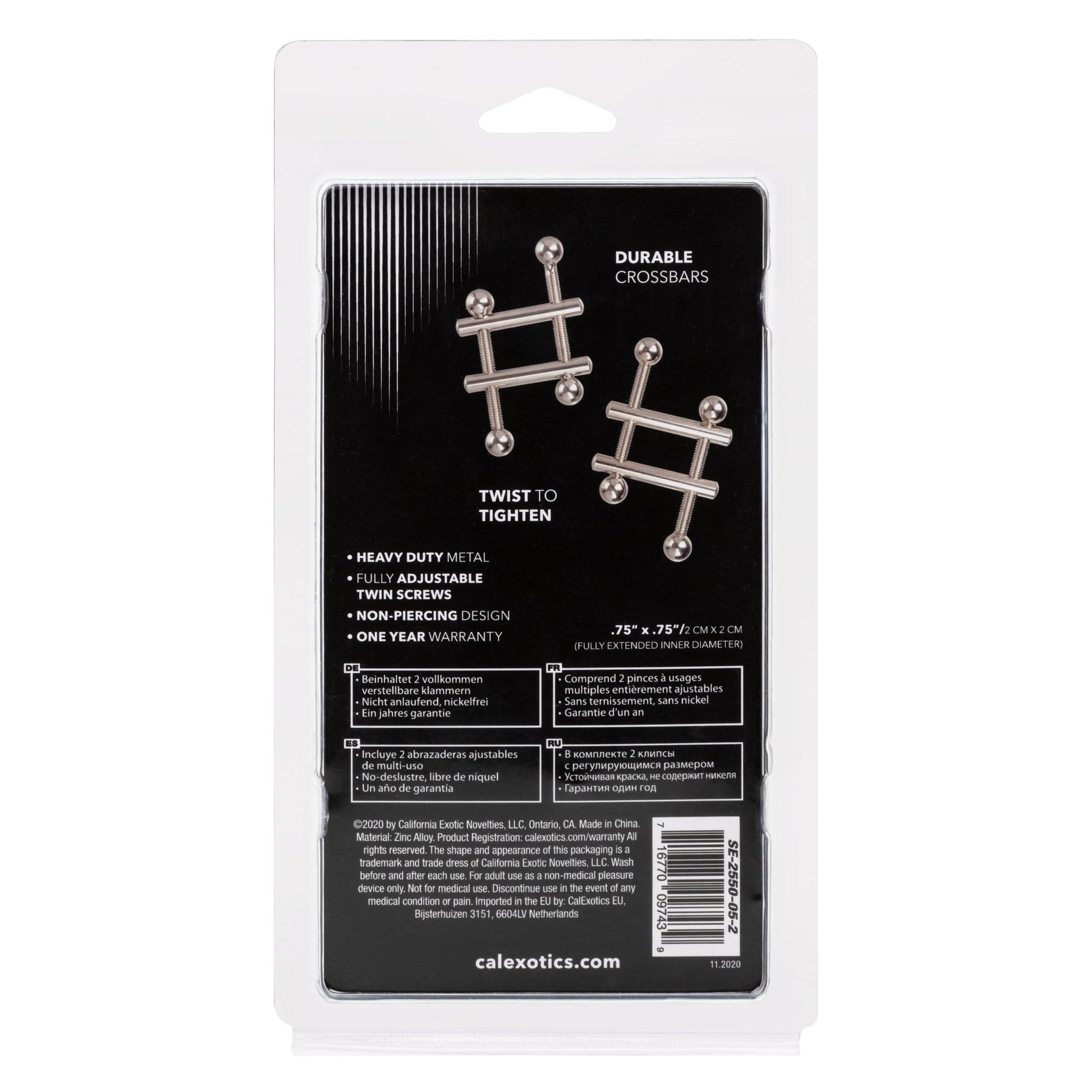 NIPPLE GRIPS CROSSBAR NIPPLE VICES