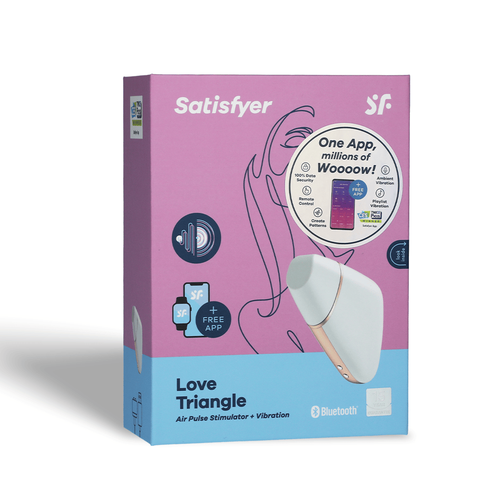 LOVE TRIANGLE - WHITE