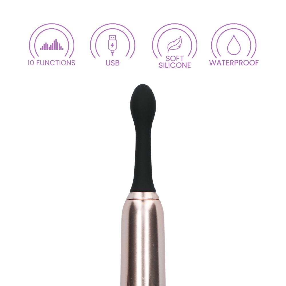 TRIPLE TIP MASSAGER - ROSE GOLD