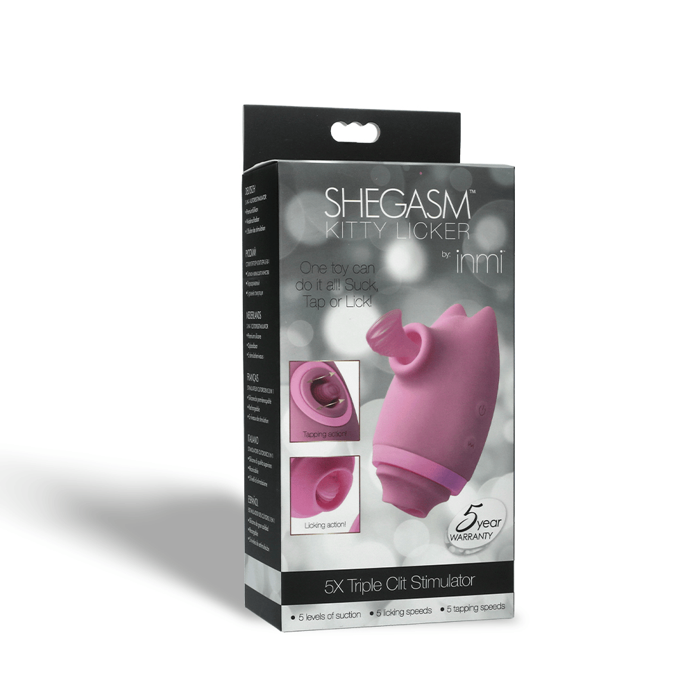 KITTY LICKER 5X 3IN1 STIMULATOR
