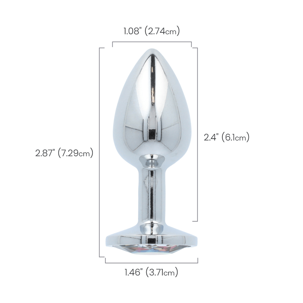 RAINBOW PRISM GEM PLUG - SMALL