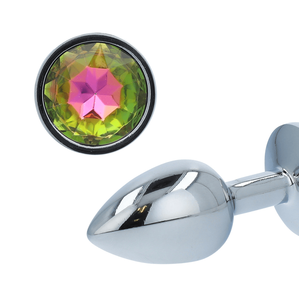 RAINBOW PRISM GEM PLUG - SMALL
