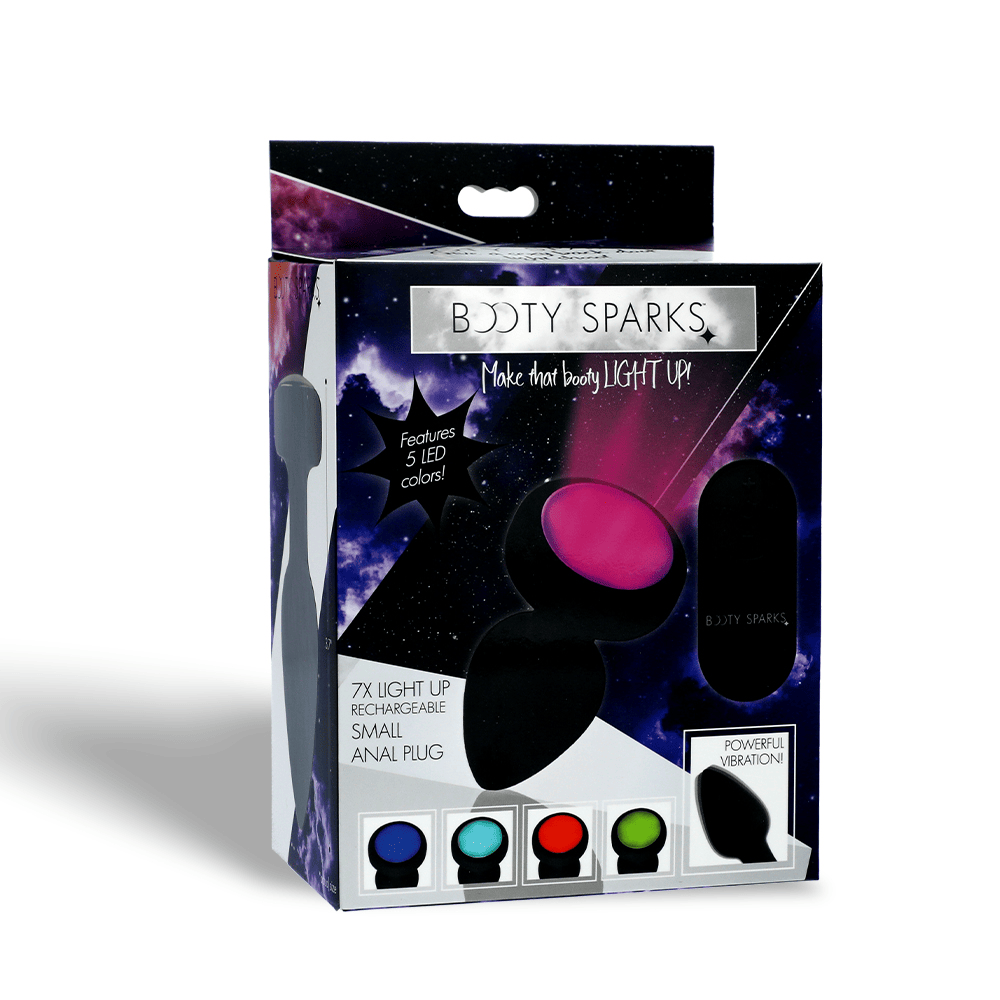 Booty Sparks 7X Light Up Rechargeable Plug Amazing Intimate Essentials Booty Sparks 7X Light Up Rechargeable Plug Amazing Intimate Essentials