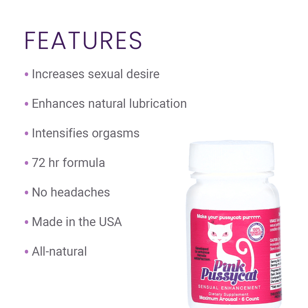 Pink Pussycat Pill – Amazing Intimate Essentials