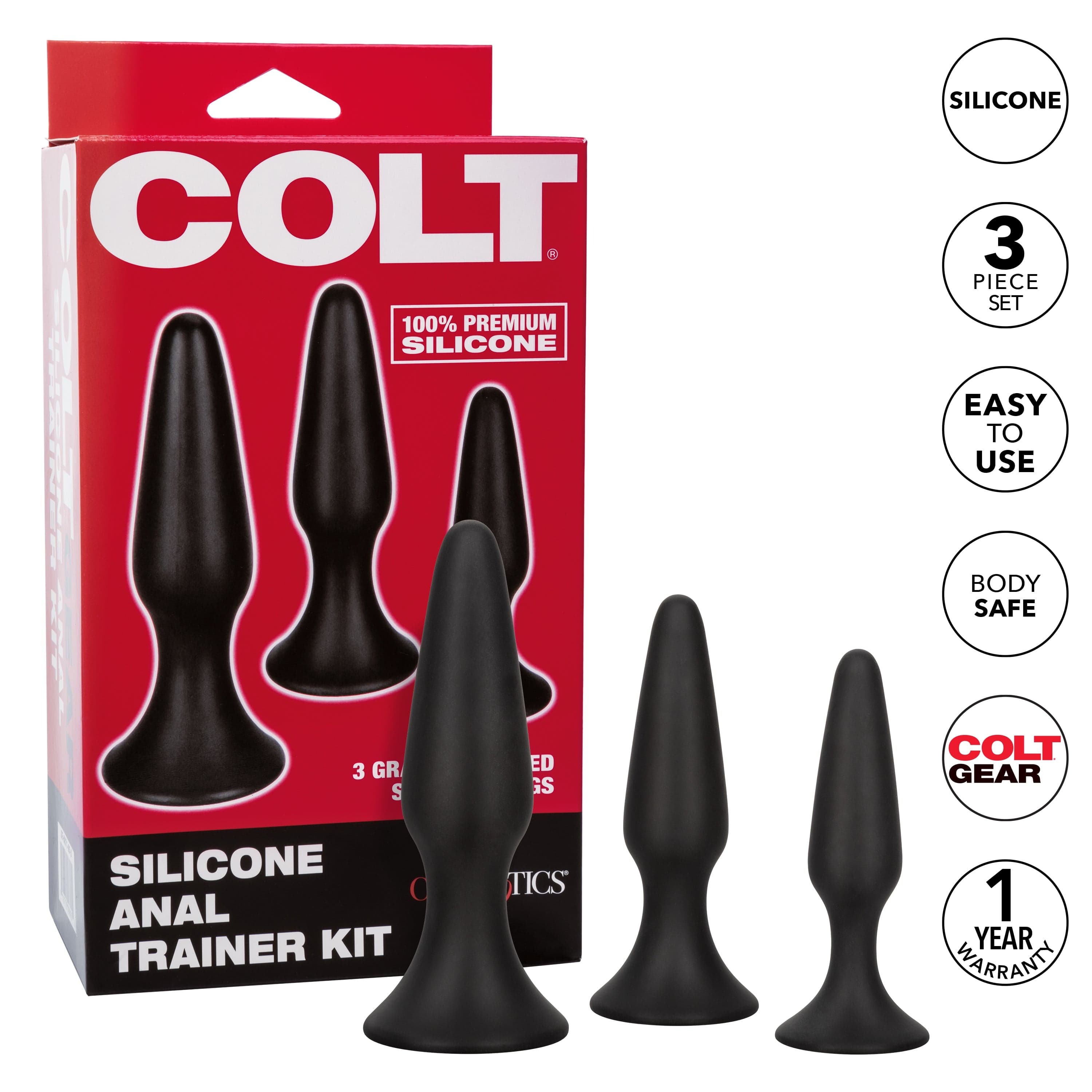 SILICONE ANAL TRAINER KIT