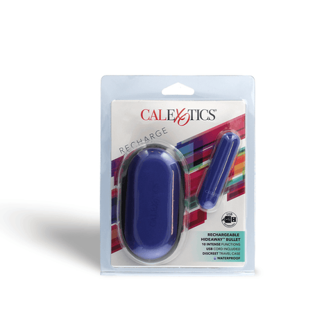 RECHARGEABLE HIDEAWAY BULLET - BLUE