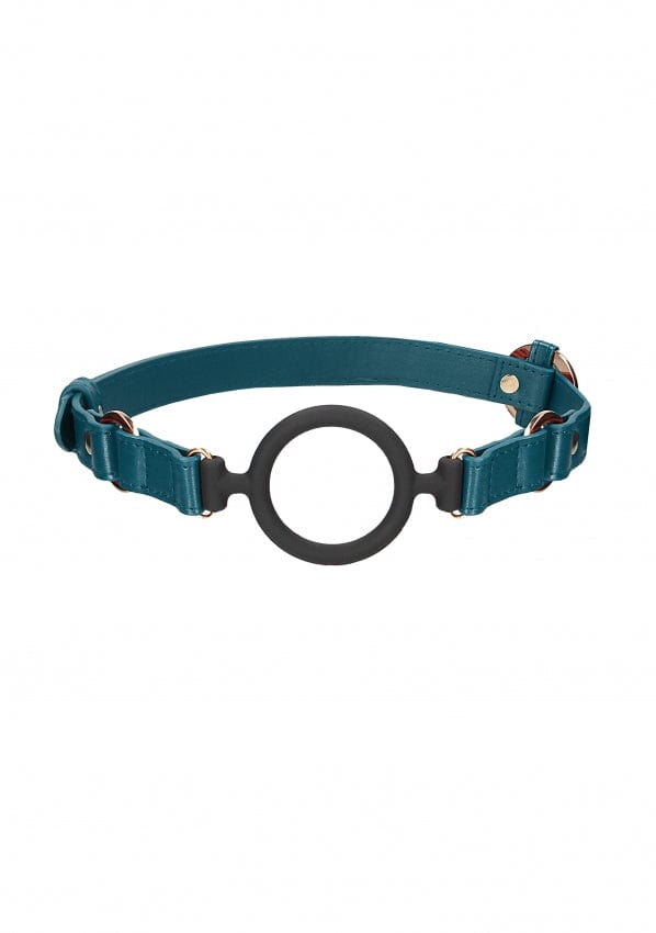 SILICONE RING GAG - GREEN