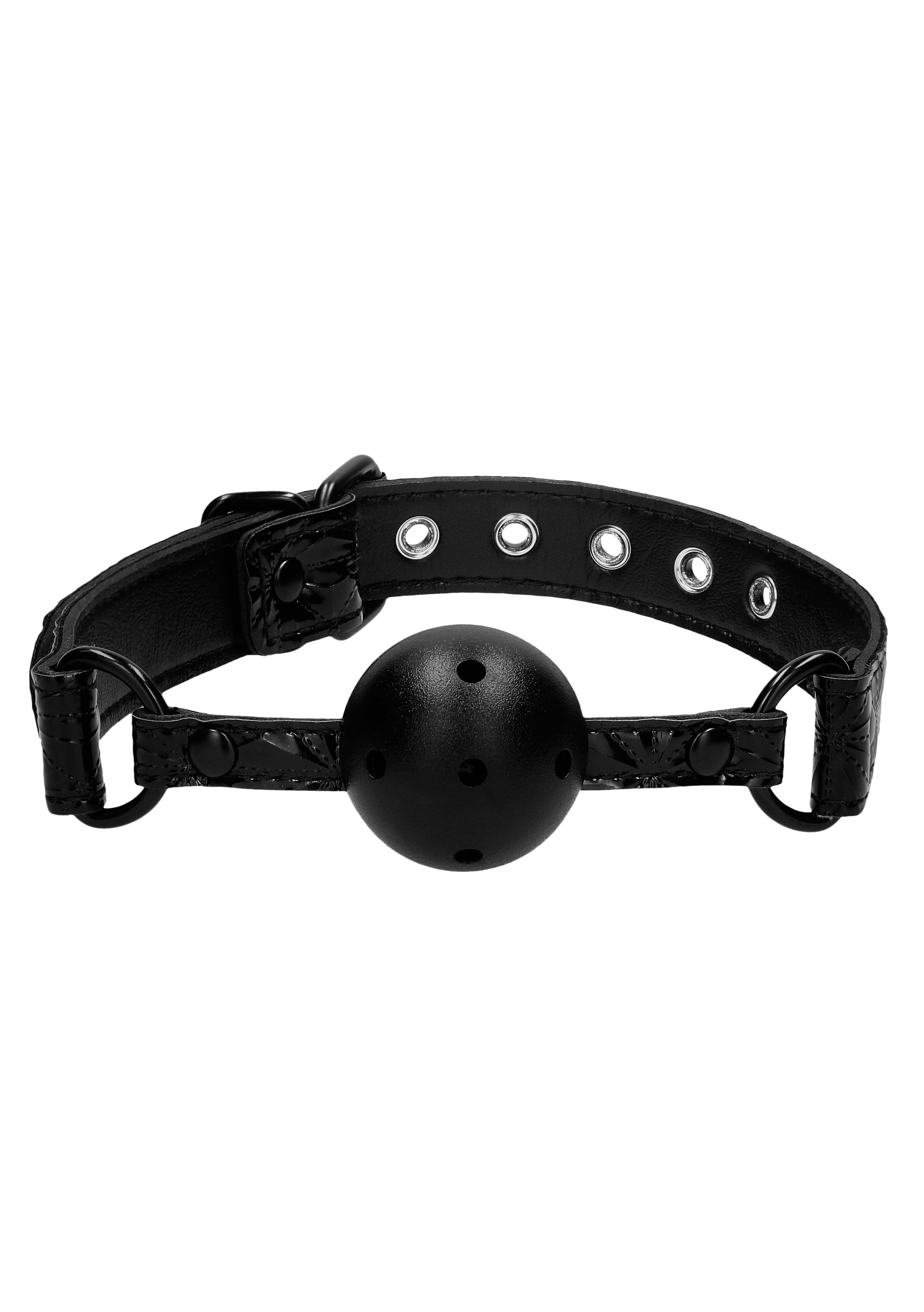 BREATHABLE LUXURY BALLGAG - BLACK